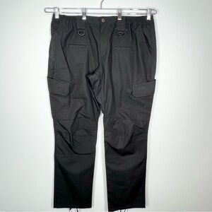 NWOT LAPG Women Operator Tactical Pants Black 20 Long Cargo Ripstop PT-WB1003